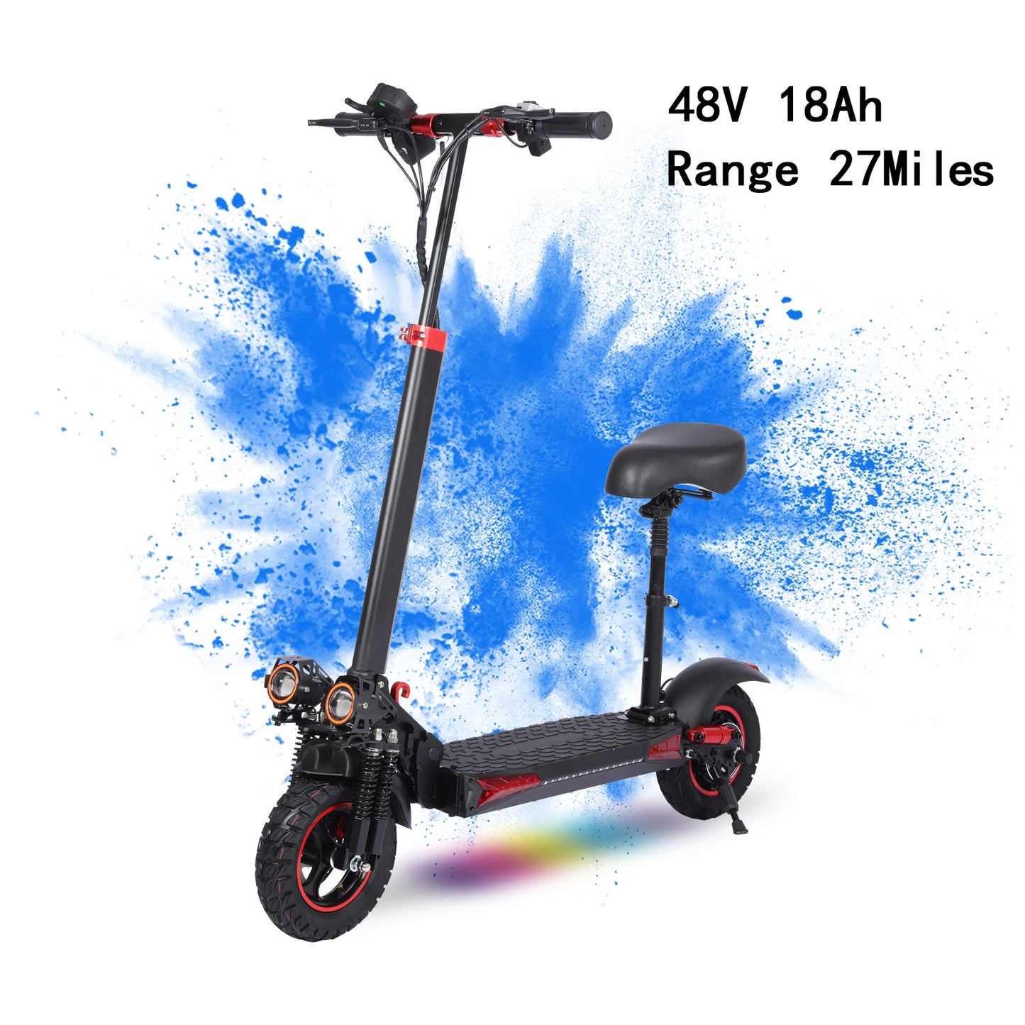FREEBOY 1200W Off-Road Electric Scooter Foldable With Seat