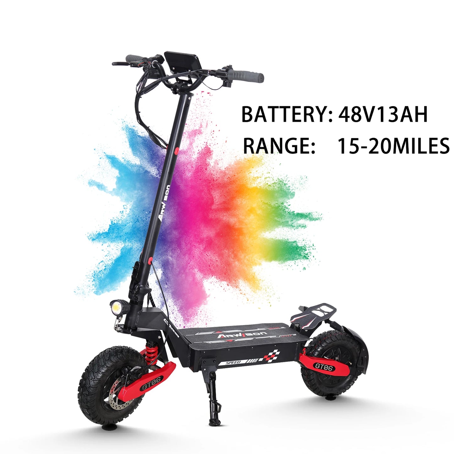 Arwibon Electric Scooter Foldable Aluminum Frame Pro Edition