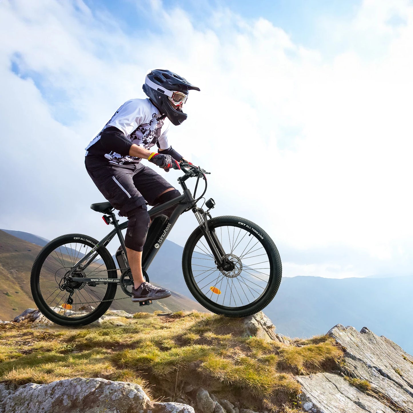 Isinwheel M10 Aluminum Alloy Electric Mountain Bike