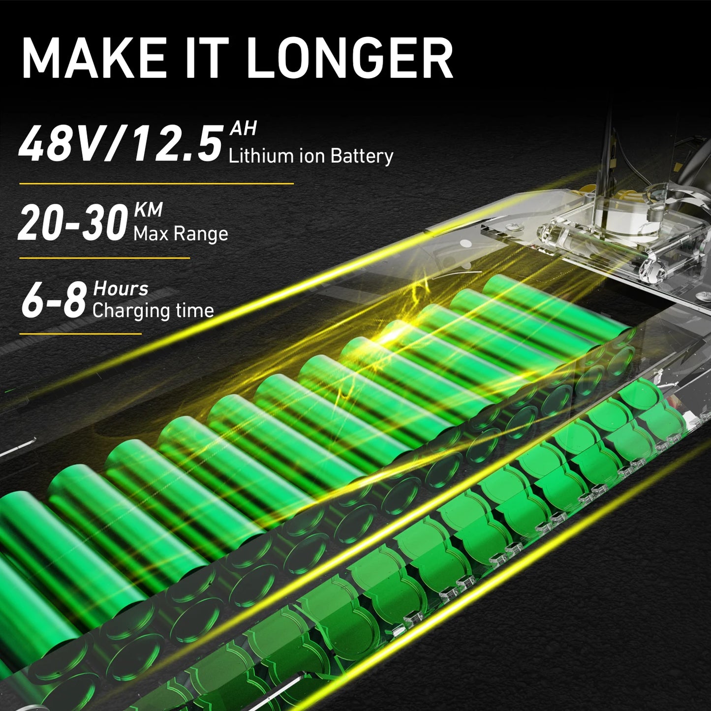 IENYRID Electric Scooter M4 Pro 800W Motor 48V Battery