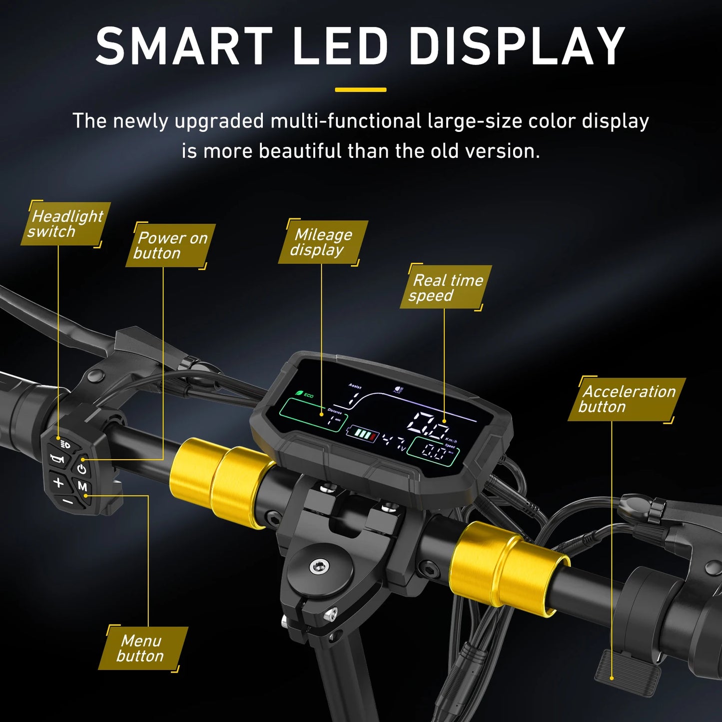 IENYRID Electric Scooter M4 Pro 800W Motor 48V Battery