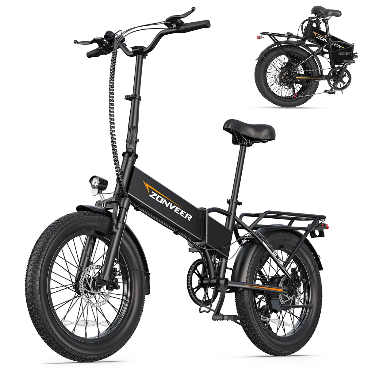 Dyu Electric Bicycle A20 Fat Tire 1200W Peak Motor