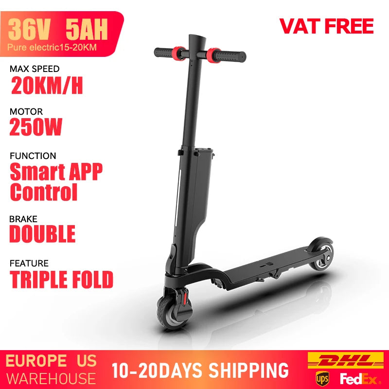 HUANCI X6 Foldable Electric Scooter 36V 350W Urban Commute