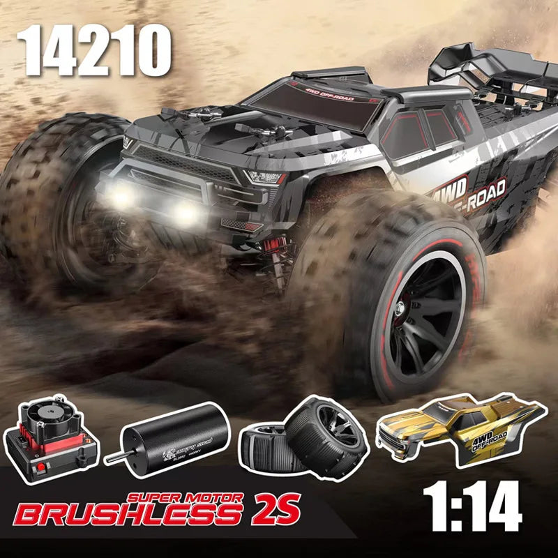RC Car Brushless 4WD Off-Road Racing With 2.4G Remote