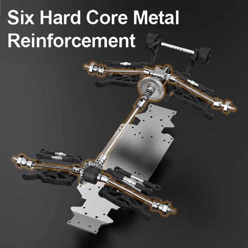 Teeggi RC Car 4WD High-Speed Brushless 3S Remote Control