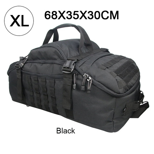 QCN Molle Polyester Travel Backpack Duffle Gym Bag