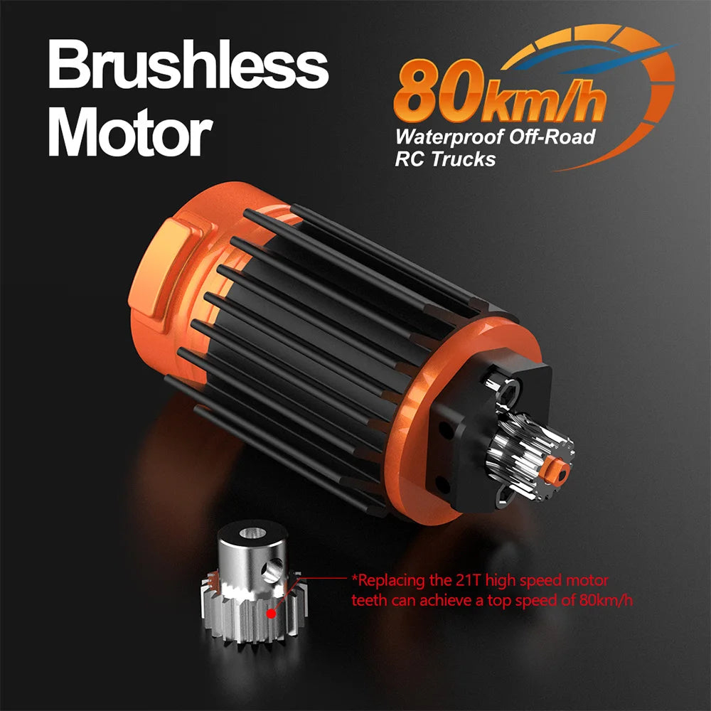 JIUSICE RC Car PT14R Brushless Model Ready For Hobbyists