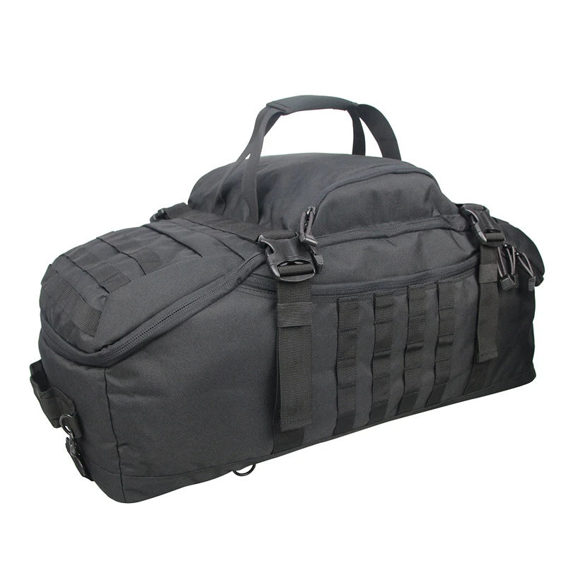 QCN Molle Polyester Travel Backpack Duffle Gym Bag