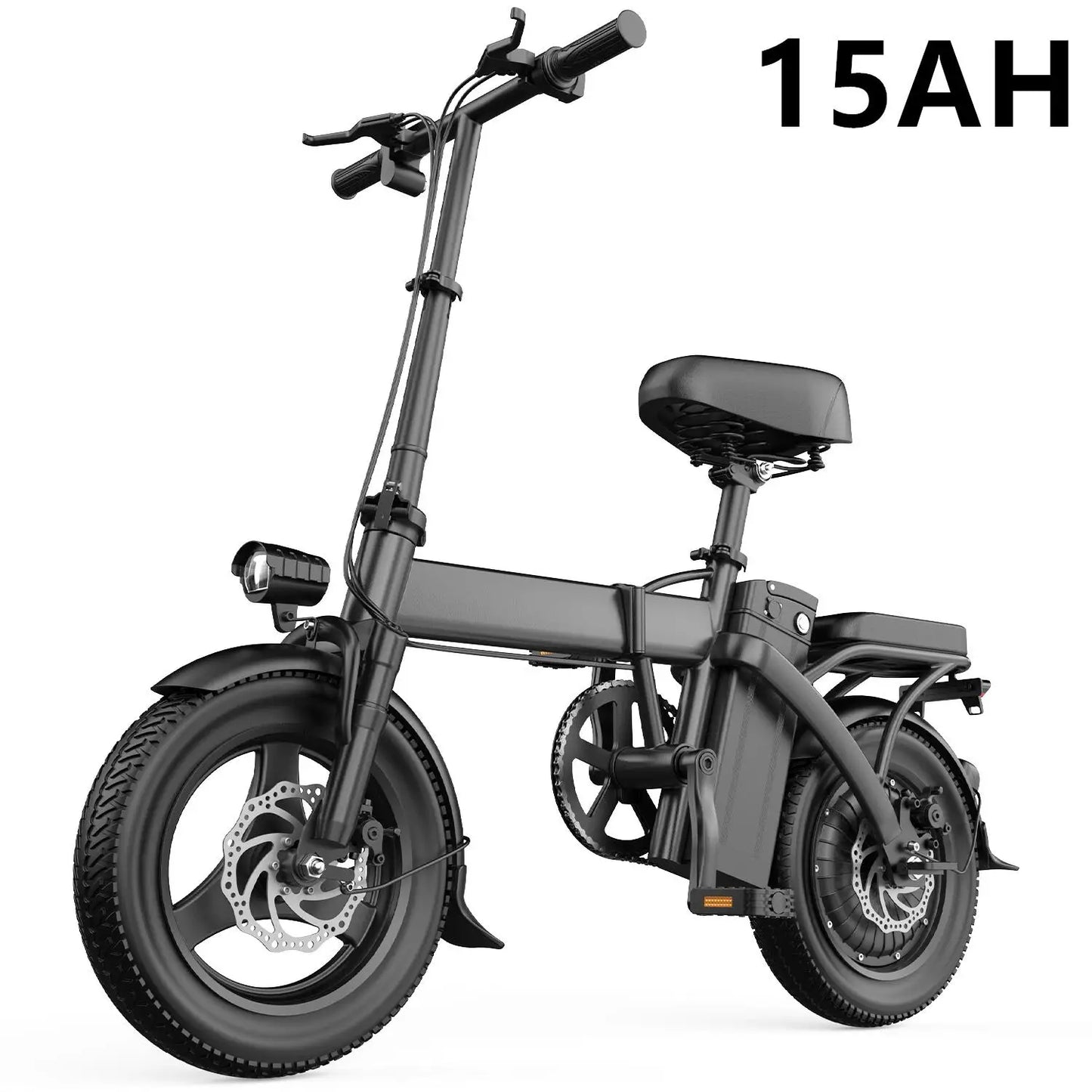 Origin Folding Electric Bike 500W Peak Motor, 48V Lithium Battery