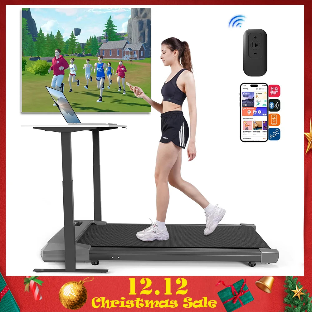 Superun 2-In-1 Under-Desk Treadmill With LED Display