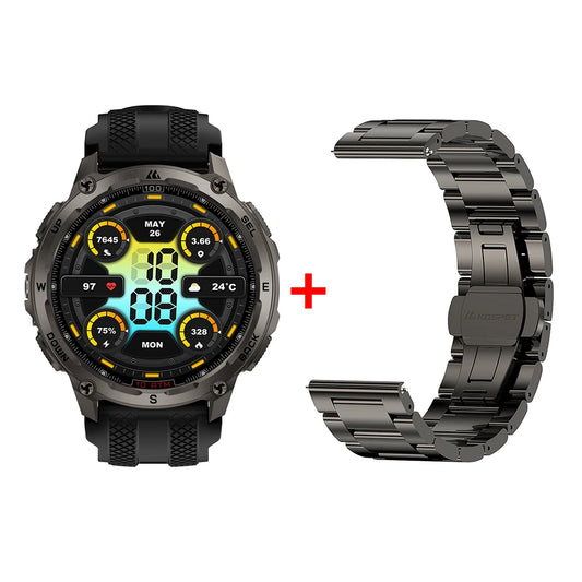 KOSPET Tank T4 Smartwatch GPS with Durable Build For Men