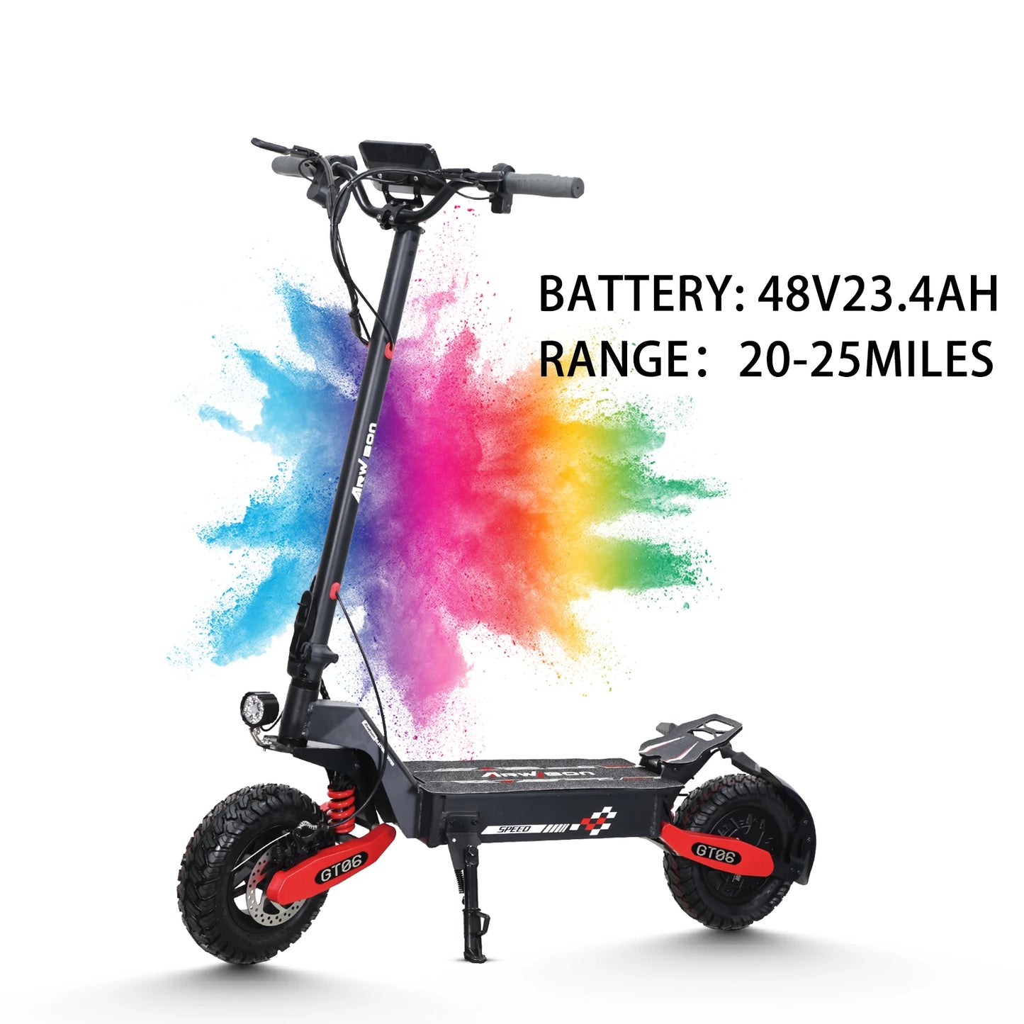 Arwibon Electric Scooter Foldable Aluminum Frame Pro Edition