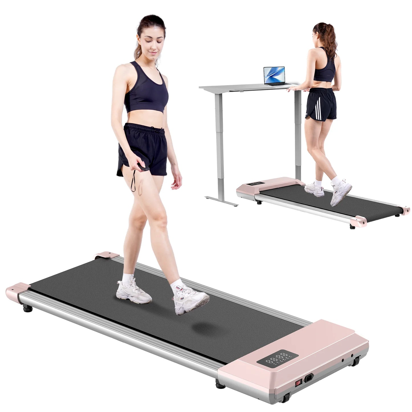 Walking Pad Portable Under Desk Treadmill For Home Office