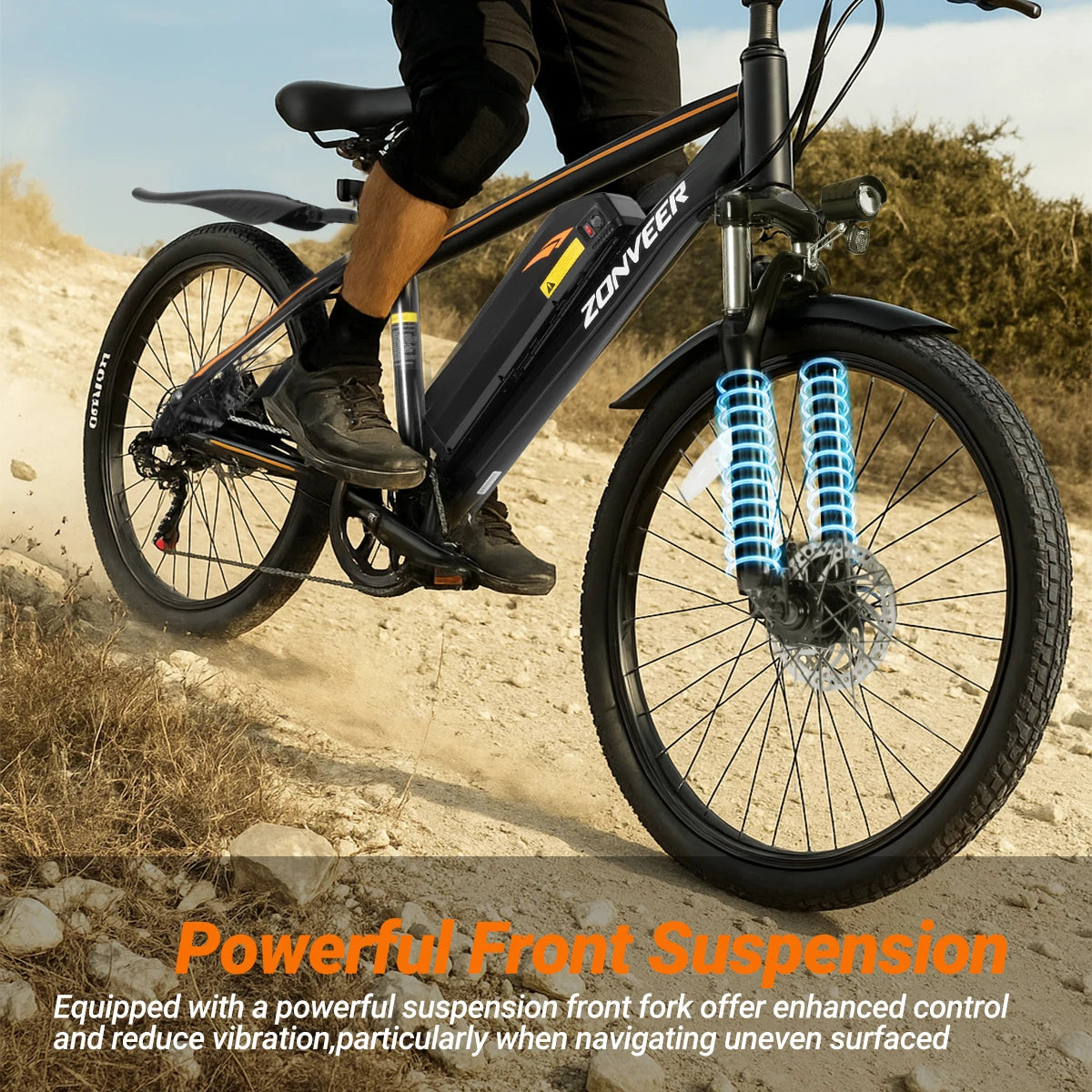 Dyu Electric Bicycle M26 1000W Peak Motor City Commuter