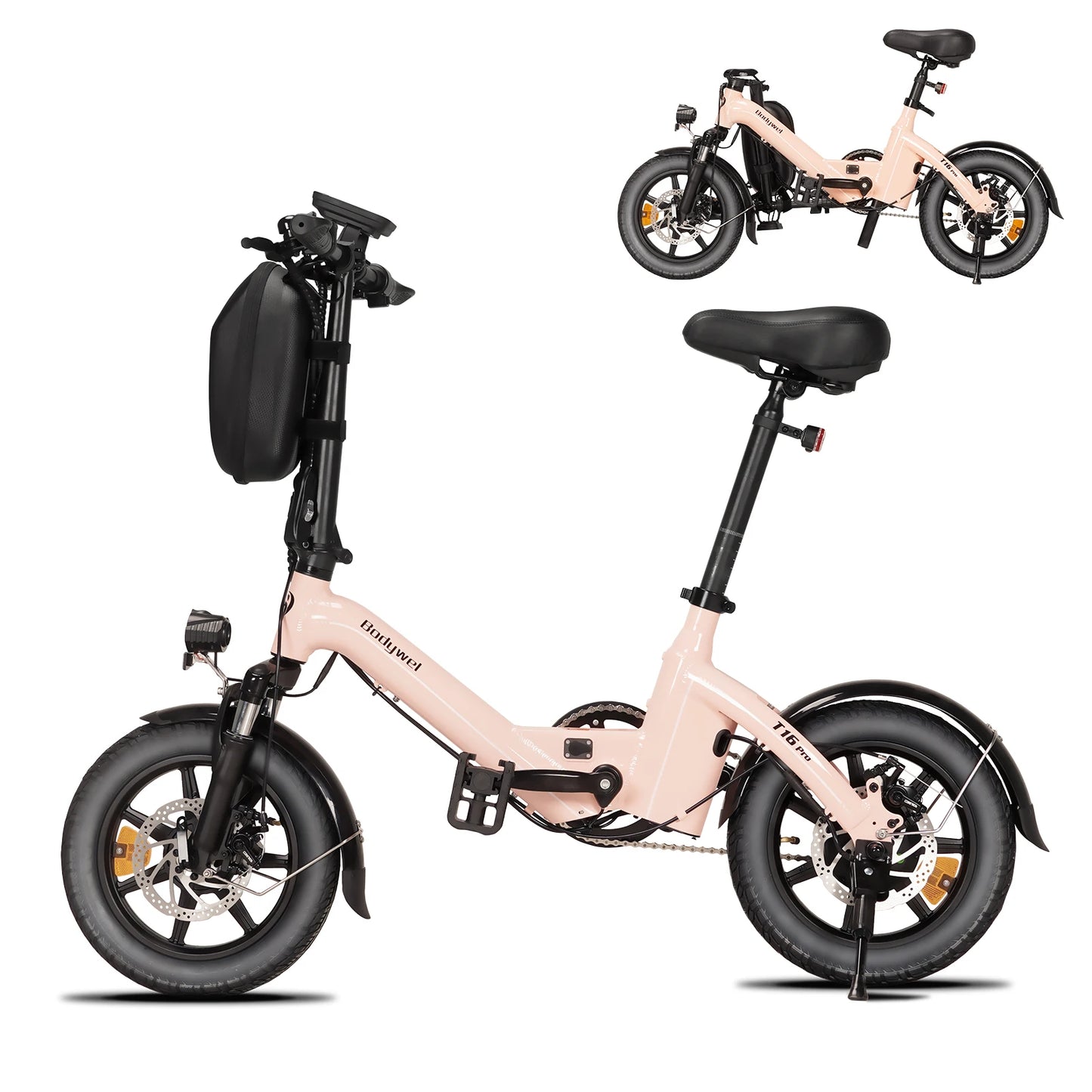 Bodywel Electric Bicycle Folding Aluminum Frame 250W