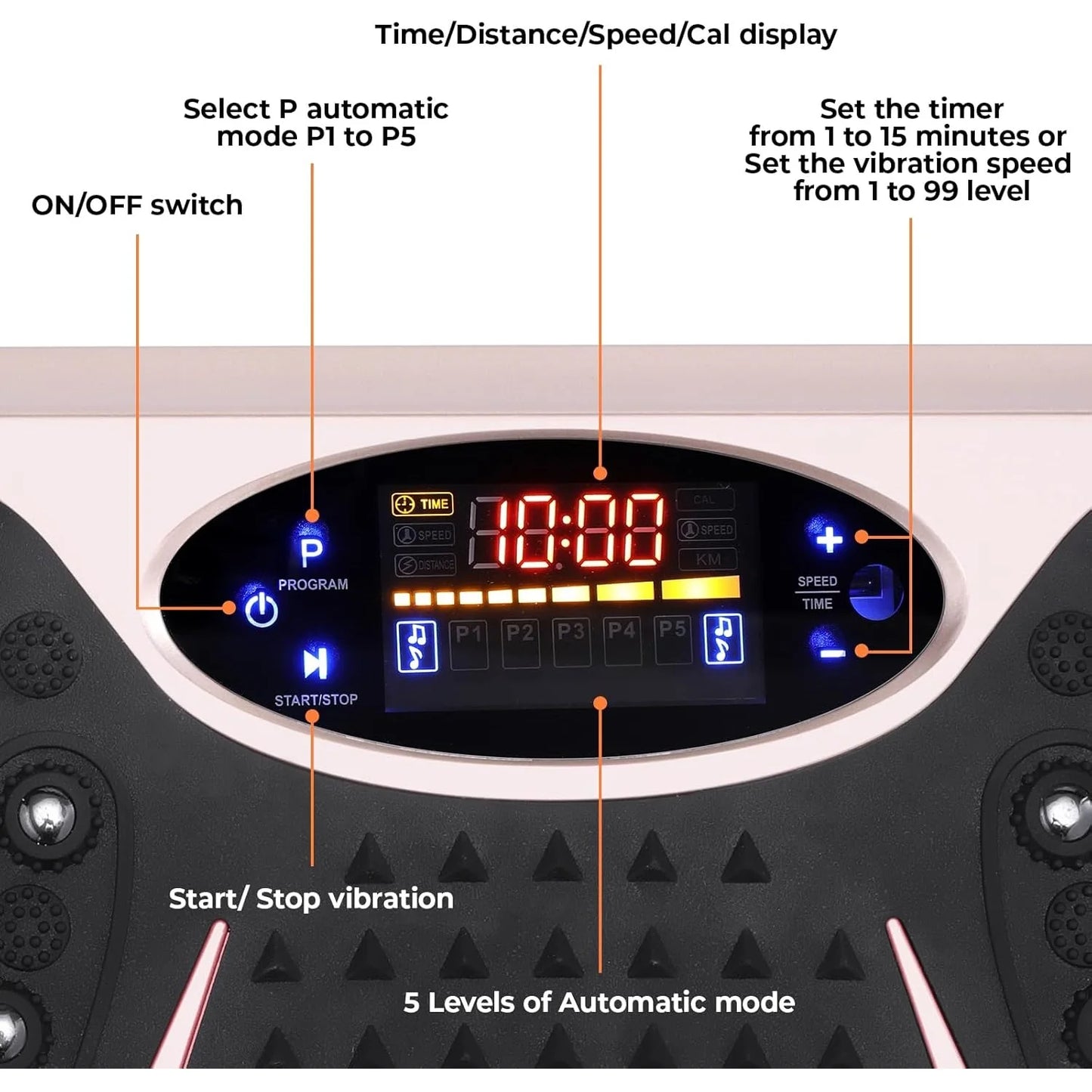 Vibration Plate Home Exercise Machine For Full Body