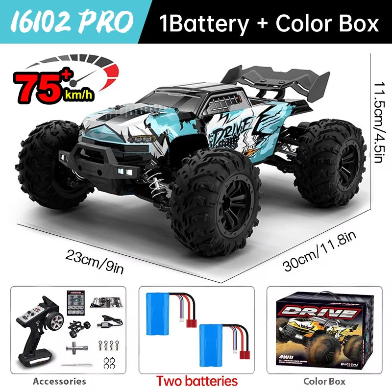 WLtoys RC Car 16101 Pro 1:16 4WD With LED Illumination