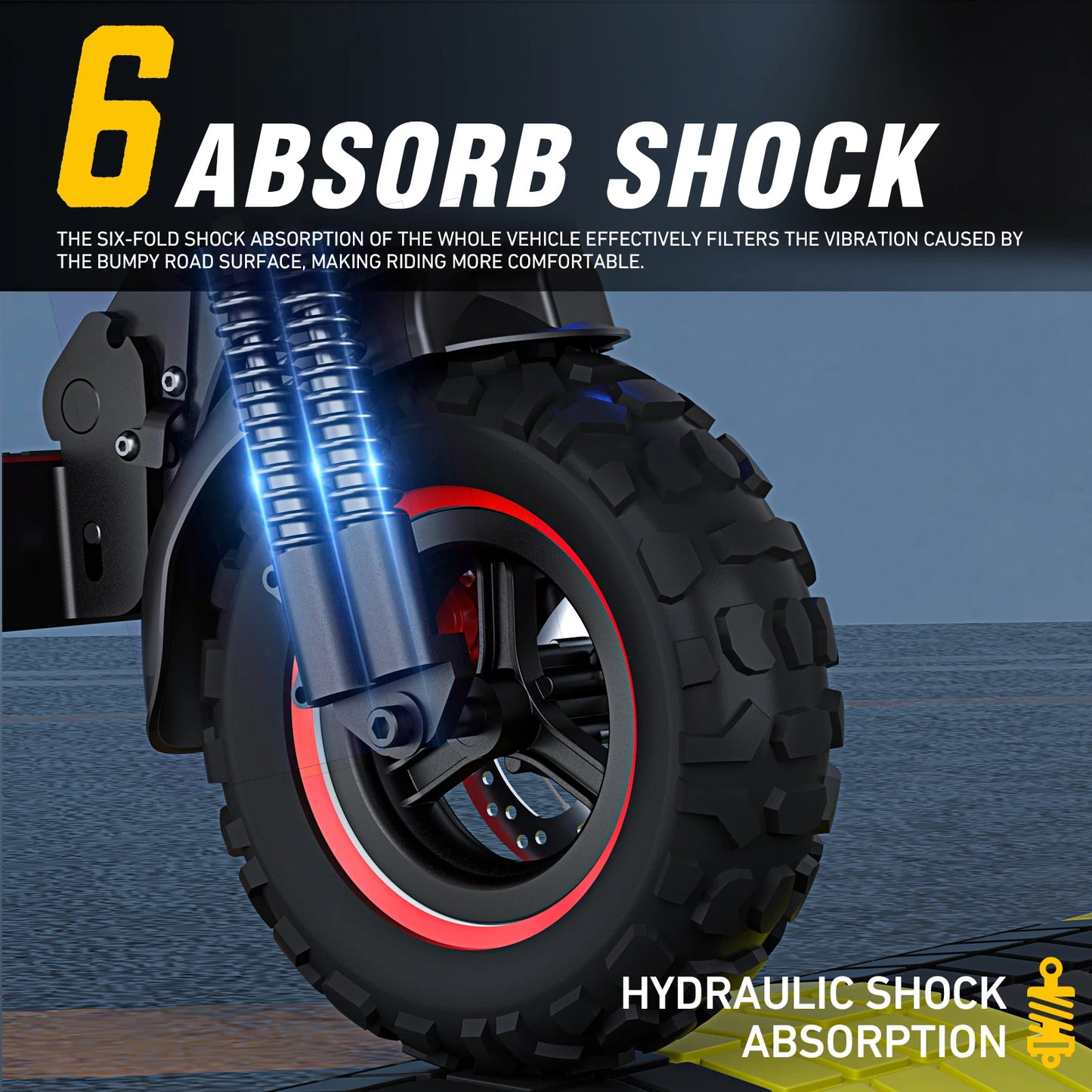 FREEBOY 1200W Off-Road Electric Scooter Foldable With Seat