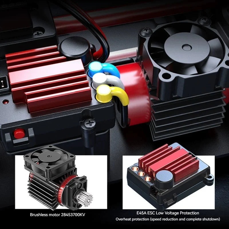 Jiusi RC Car With Gyro High Speed Drift