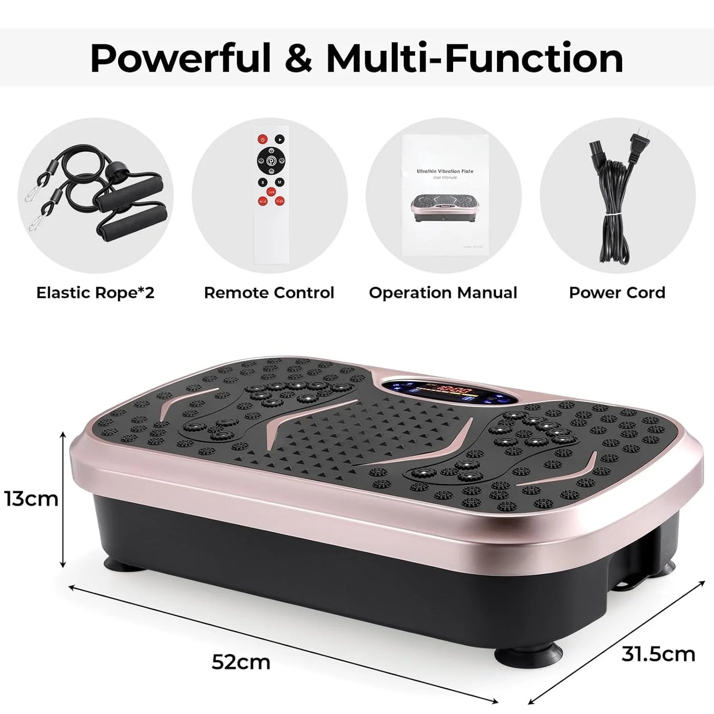 Vibration Plate Home Exercise Machine For Full Body