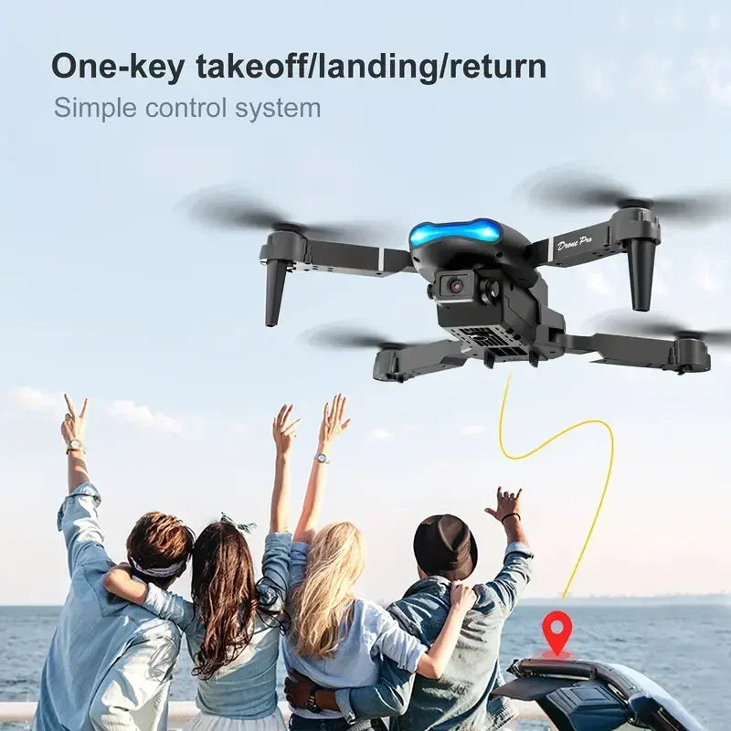 Drone Foldable 4K Dual Camera Quadcopter for Aerial Photography