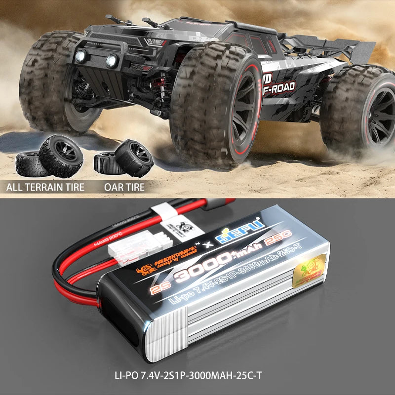 JIUSI RC Car Brushless 4WD Offroad Racing Hobby Toy