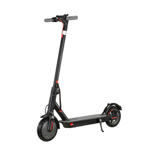FREEBOY Electric Scooter Foldable With Solid Tires And Dual Brakes