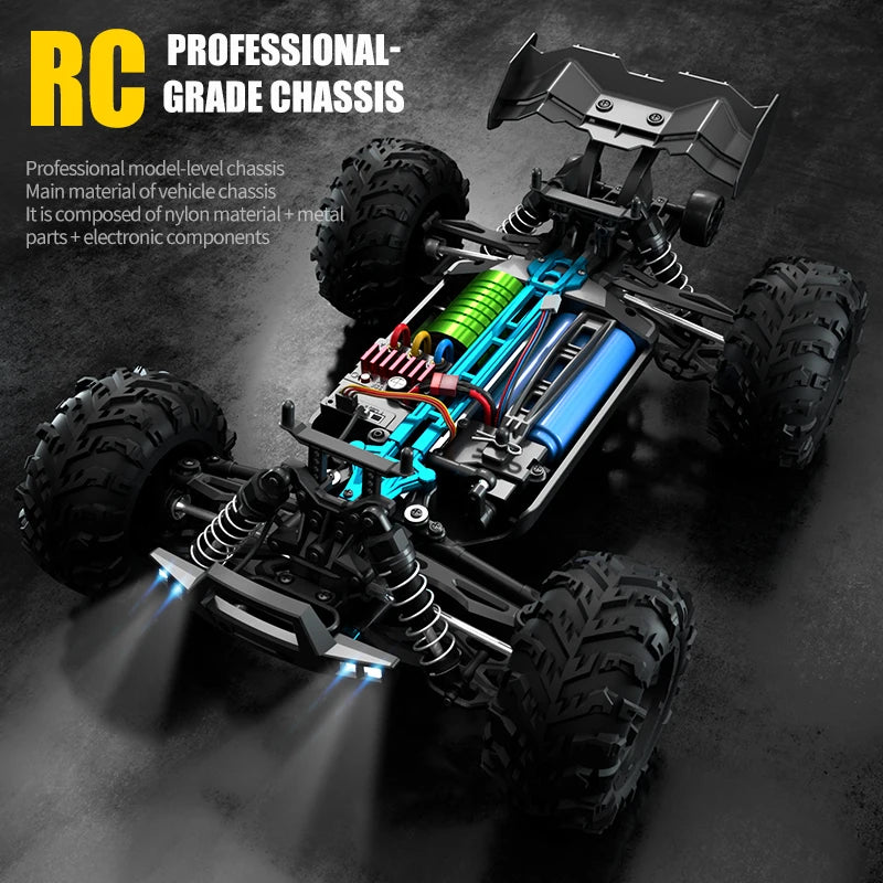 WLtoys RC Car 16101 Pro 1:16 4WD With LED Illumination
