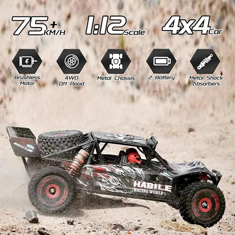 WLtoys 124016 Brushless RC Car With Independent ESC