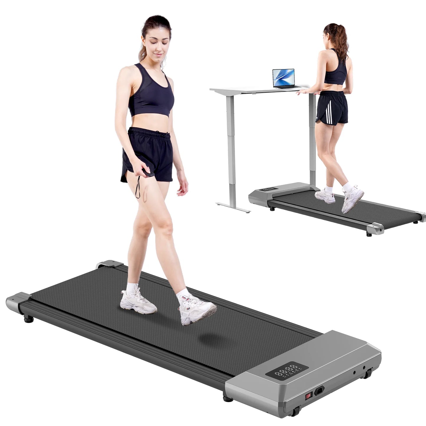 Walking Pad Portable Under Desk Treadmill For Home Office