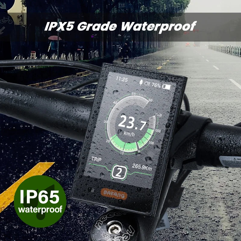 Bafang DPC18 UART Display USB Port Pedal Assist