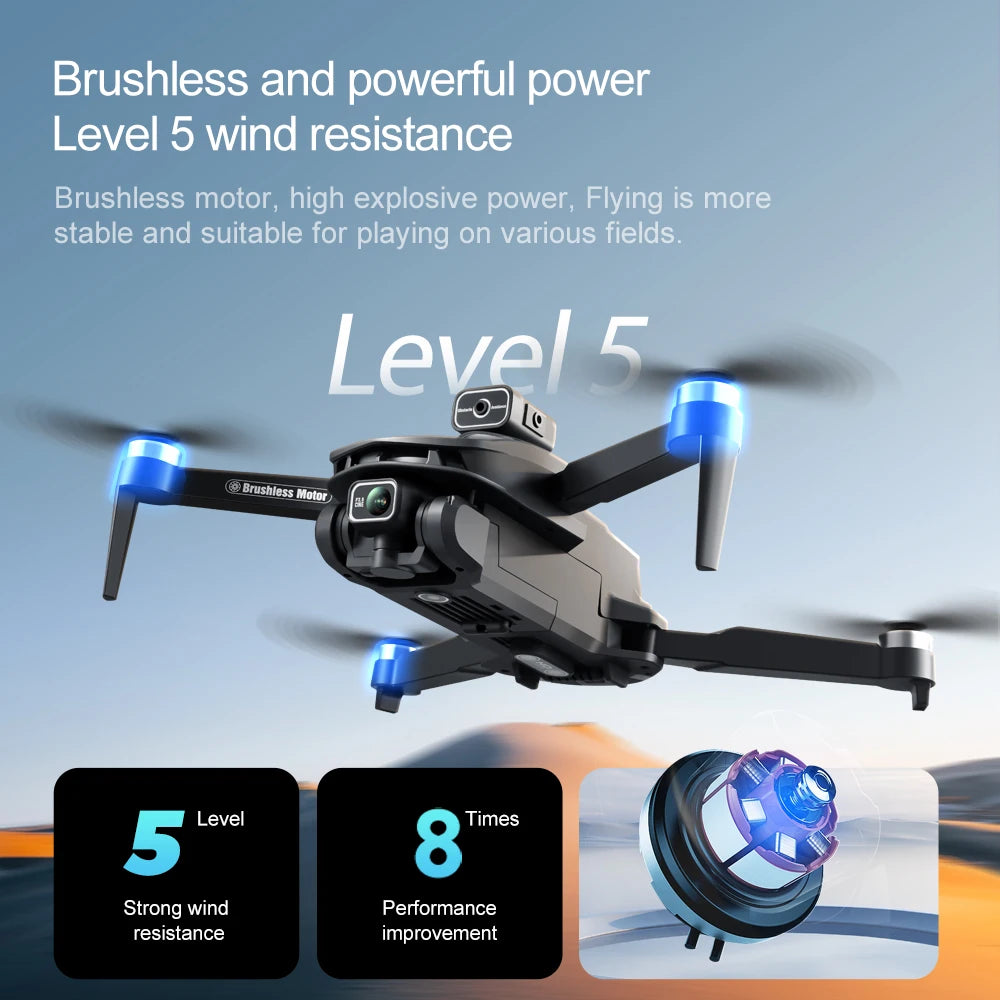 Drone Dual Cameras Aerial Photography Ready for Enthusiasts