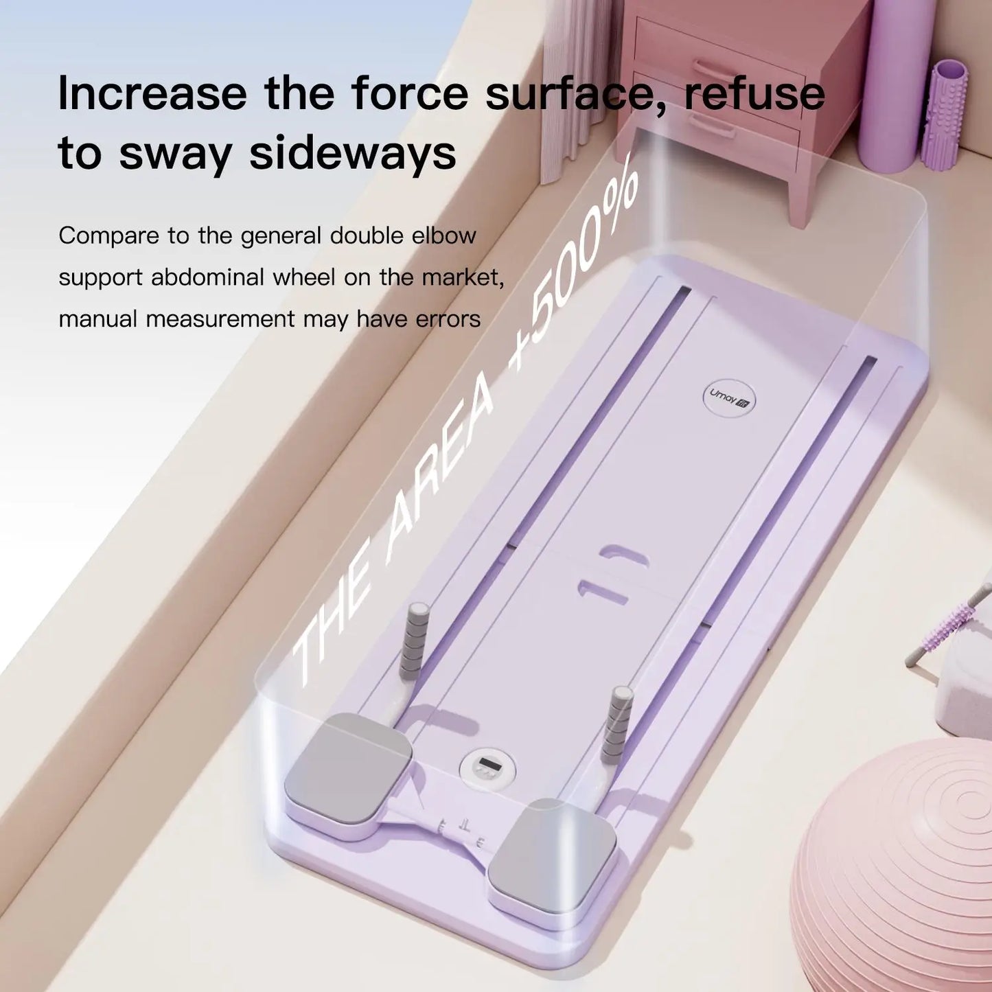 Cursor Fitness Umay Multifunctional Ab Exercise Board for Core Training