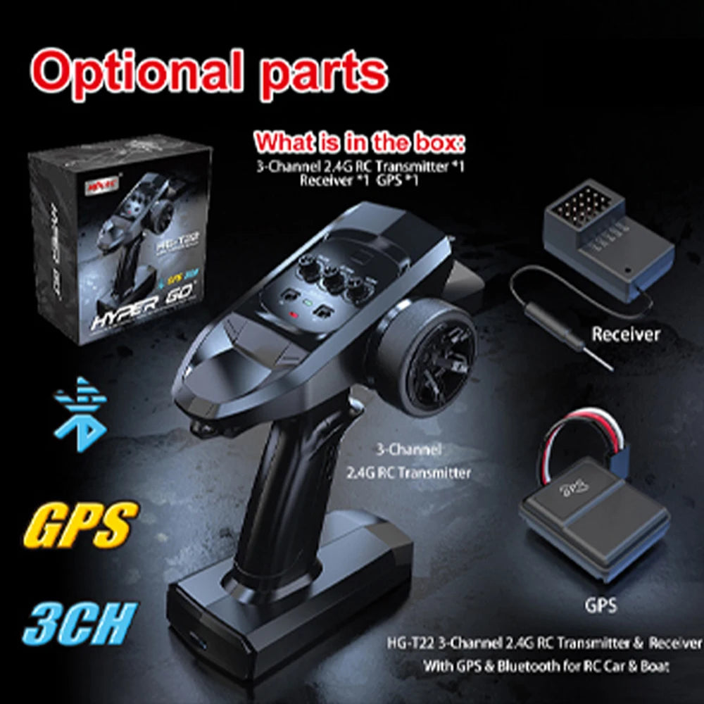 BEYONDSKYCE RC Car 4WD Off-Road Brushless 2.4GHz High-Speed