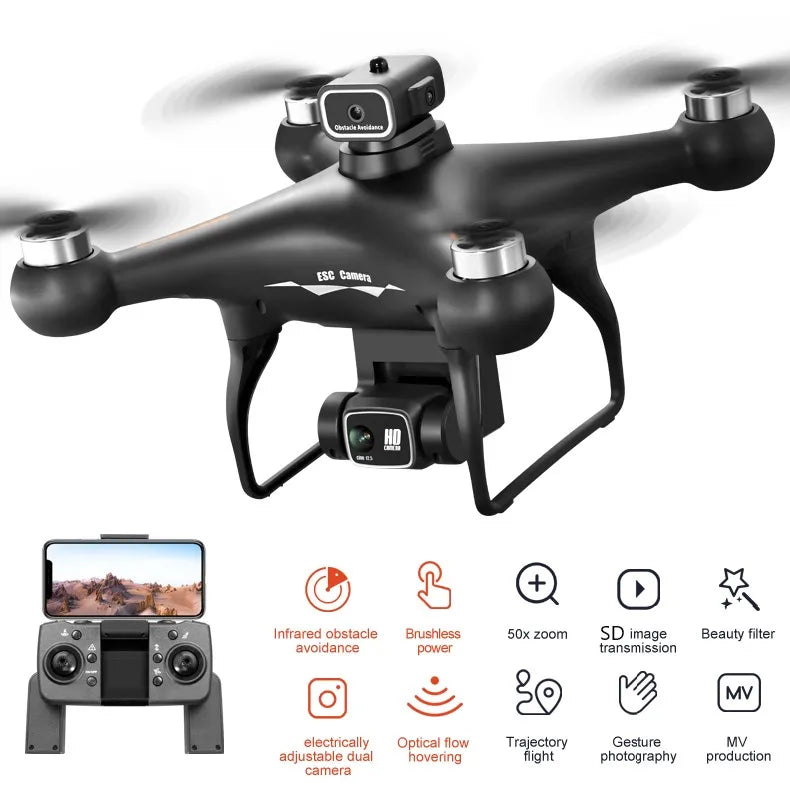QJ Drone 8K Dual Camera Professional Grade Edition