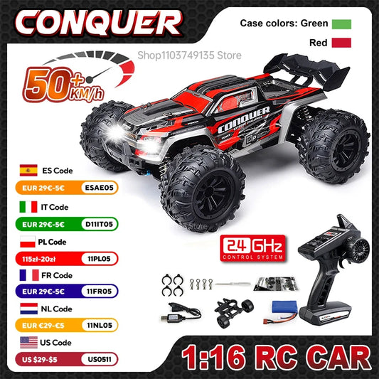 WLtoys RC Car 4WD Off Road Monster Truck High Speed