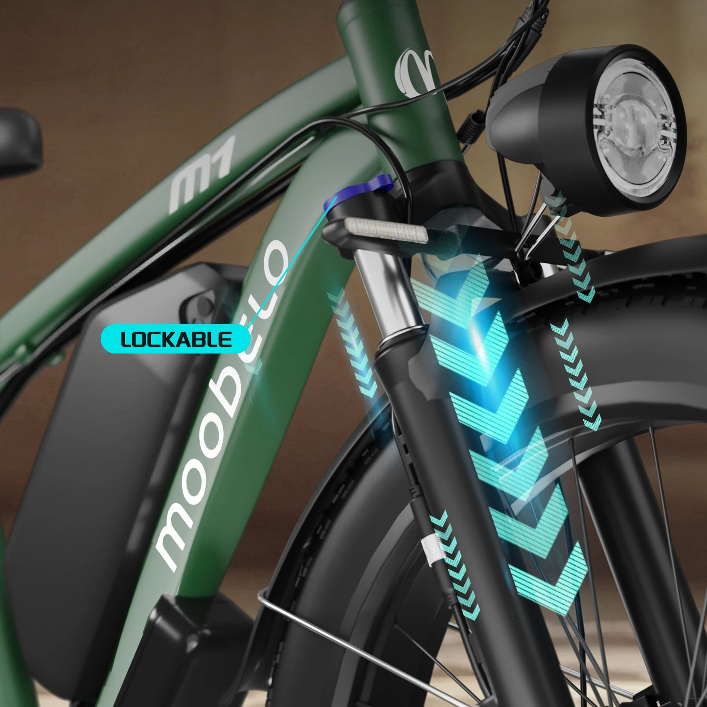 MOOBELO Ebike M1 Aluminum Fat Tire 48V 2000W Dual Motor