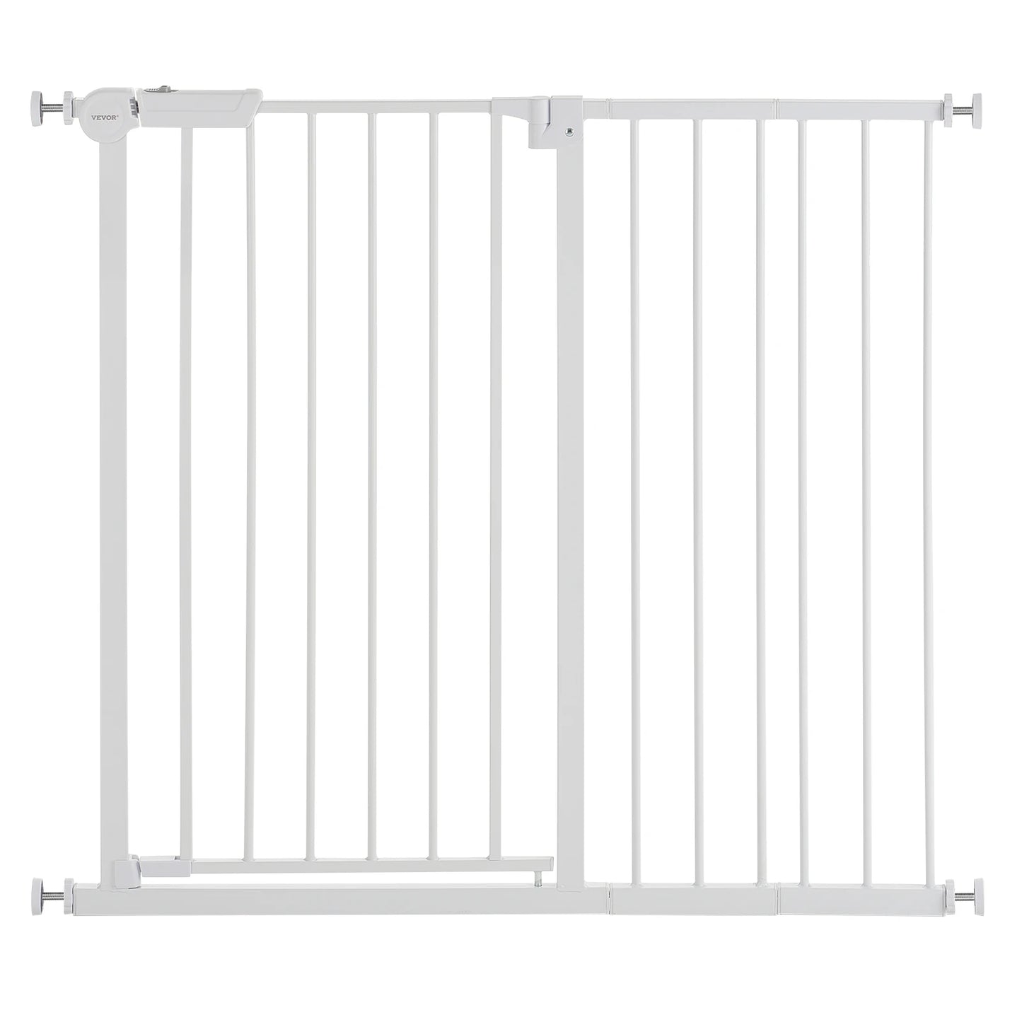 SucceBuy Baby Gate Pressure Mount Walk Through for Doorways