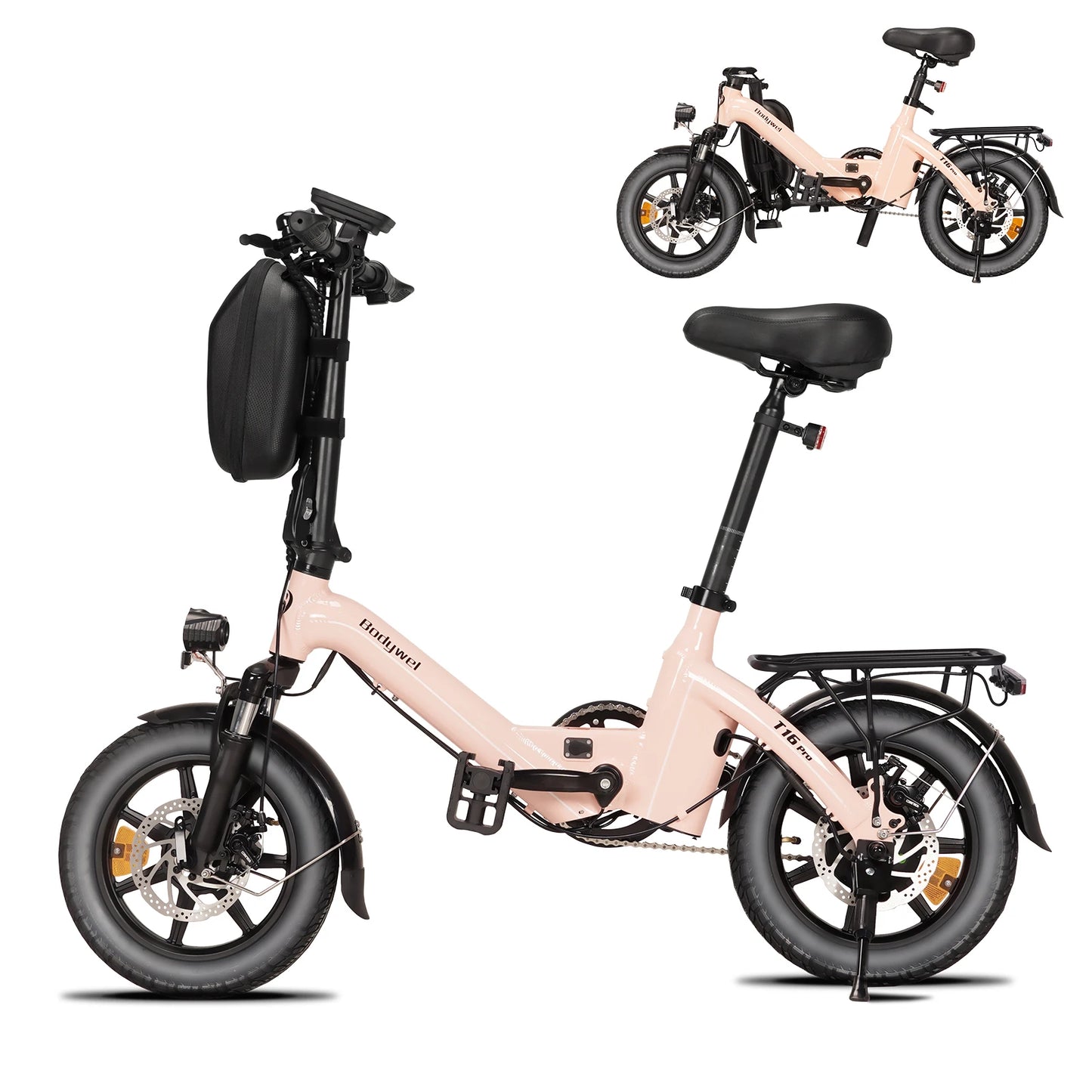Bodywel Electric Bicycle Folding Aluminum Frame 250W