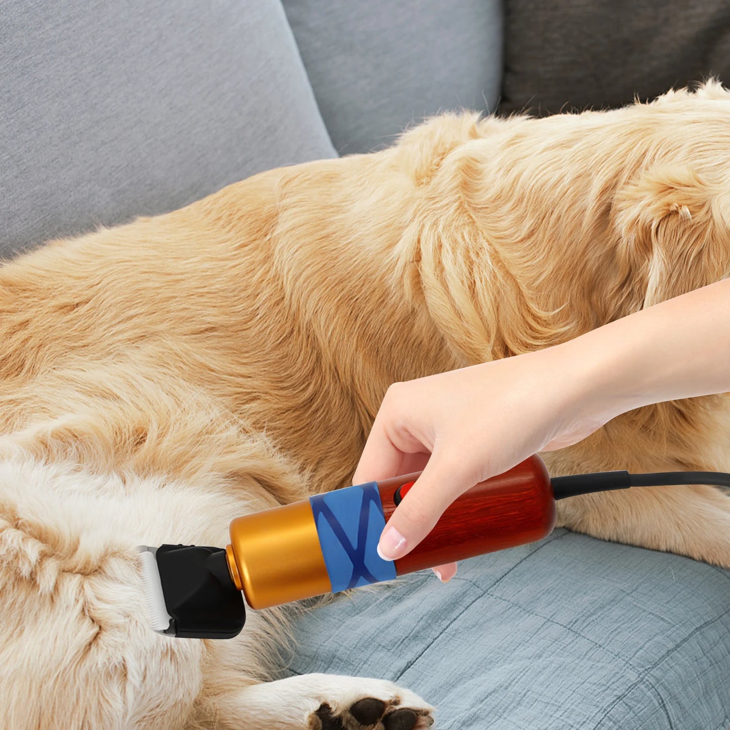 Pet Hair Clipper Stainless Steel Blade For Dogs Cats Sheep