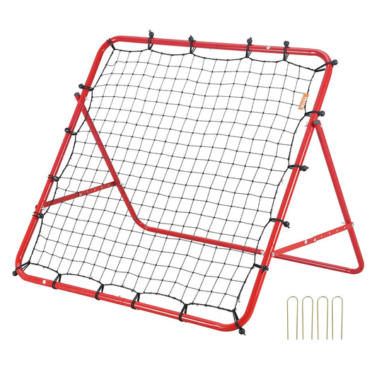 Hign-concerned Soccer Rebounder Net Portable Adjustable Angles
