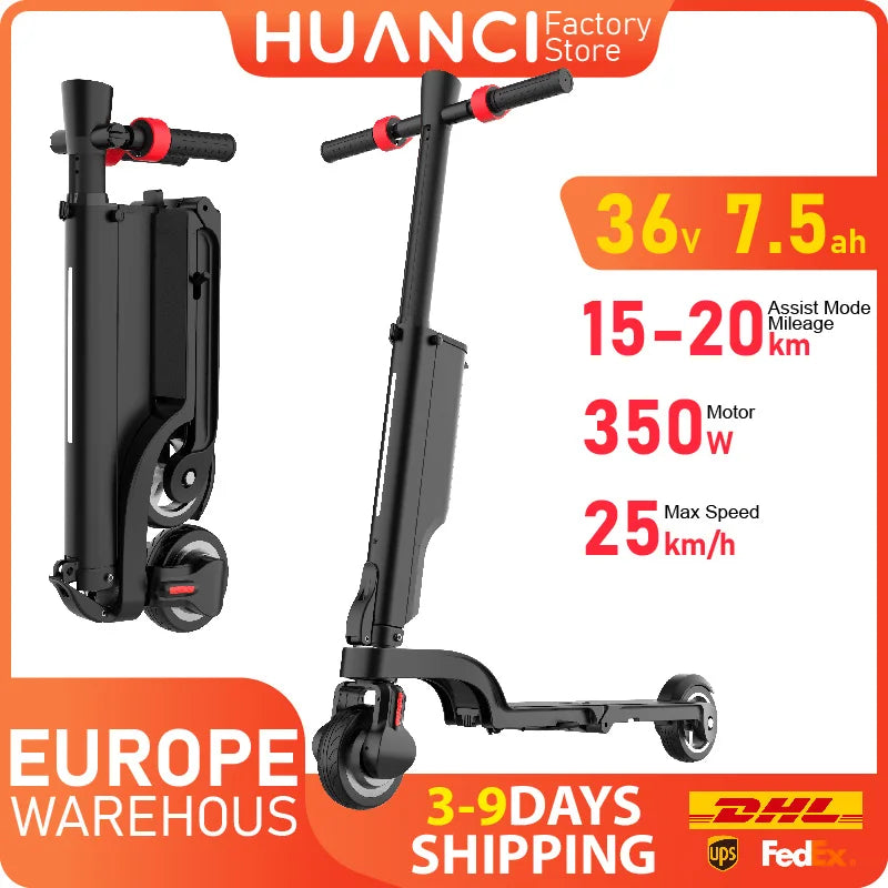 HUANCIC Electric Scooter Foldable 350W Smart App Cruise Control
