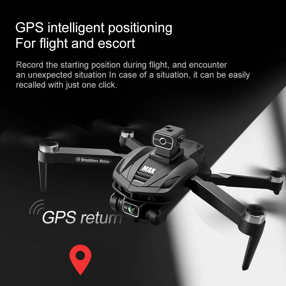 Drone Dual Cameras Aerial Photography Ready for Enthusiasts