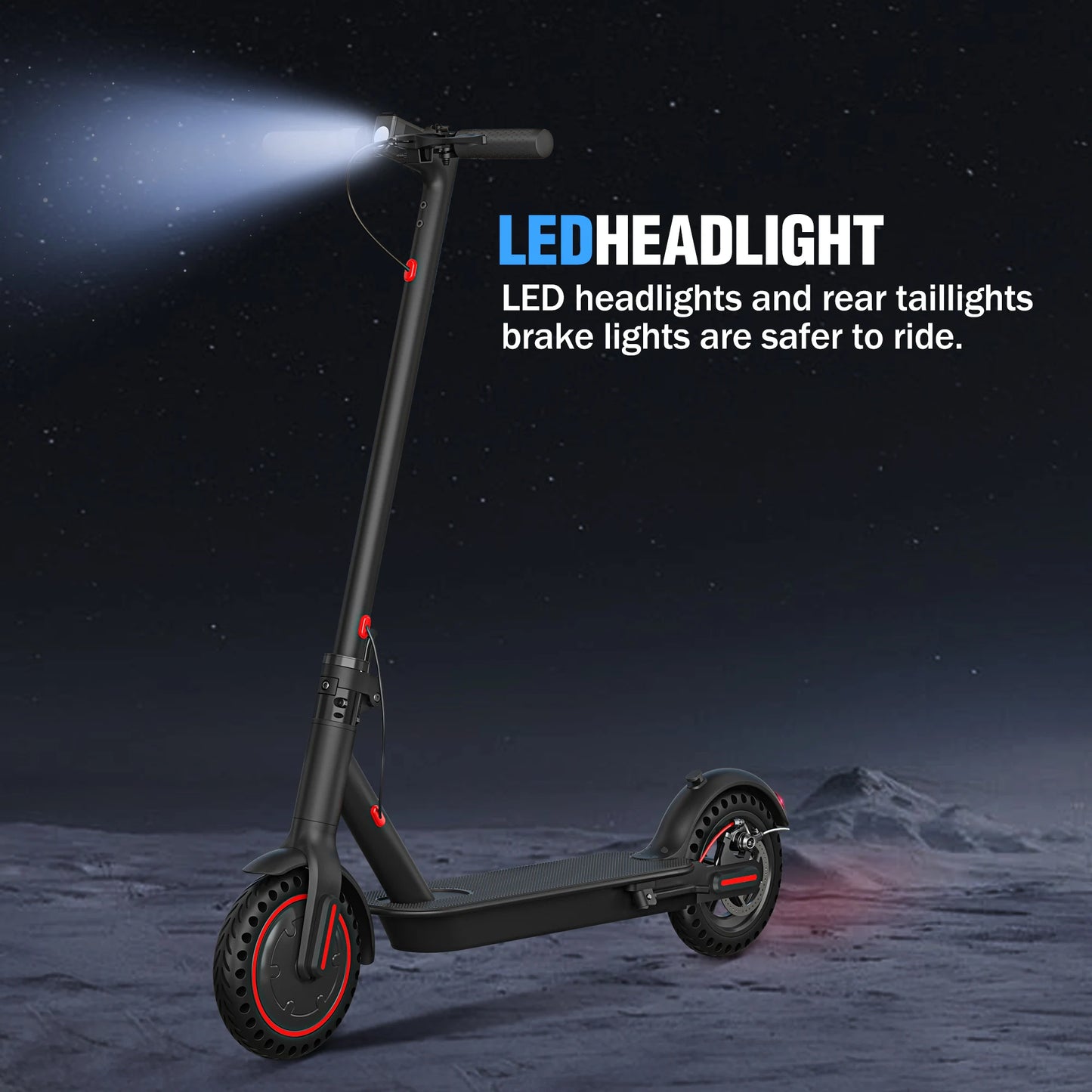 FREEBOY Electric Scooter Explosion-Proof Tires for Adults