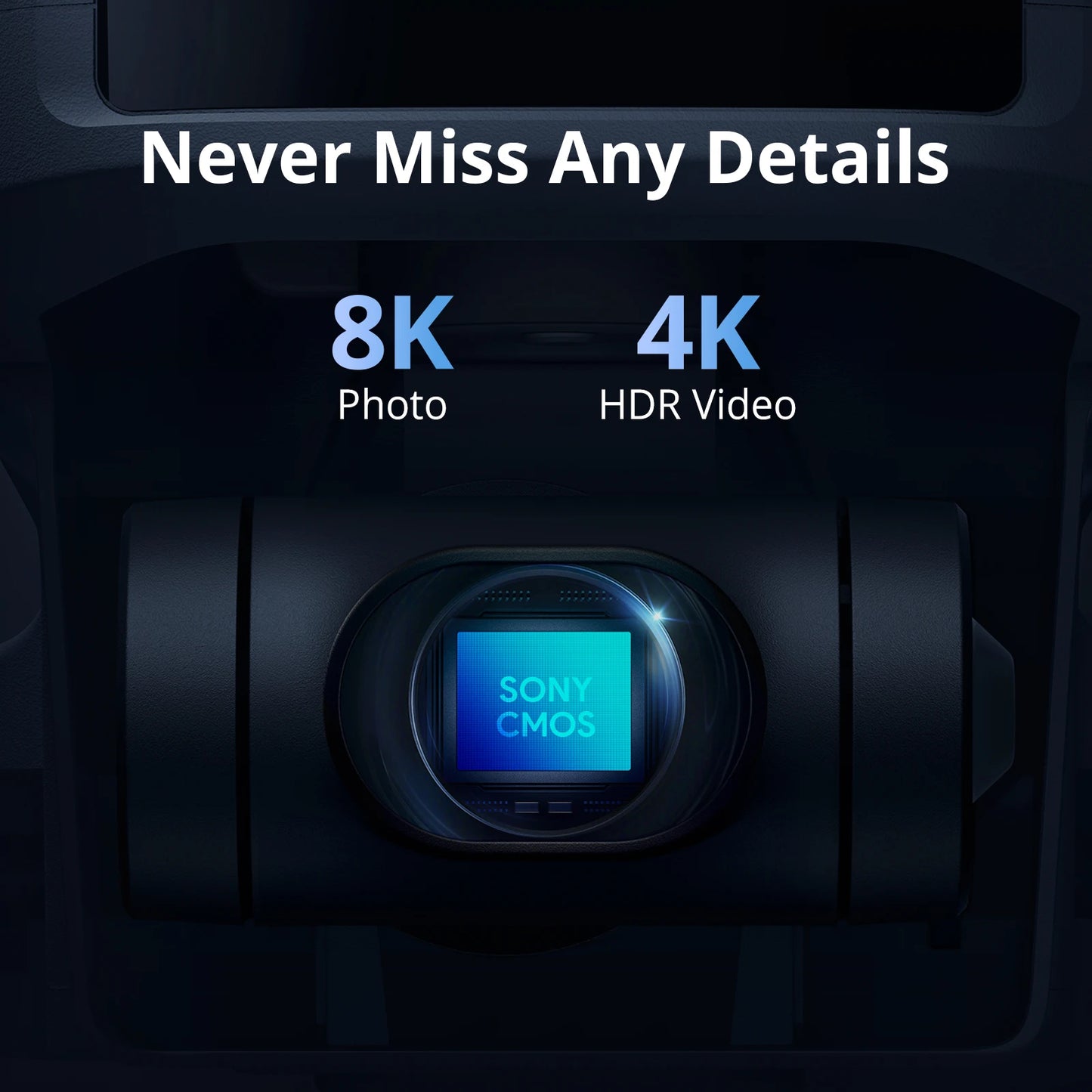 Potensic Atom 2 Drone 4K HDR Video, 3-Axis Gimbal, AI Track