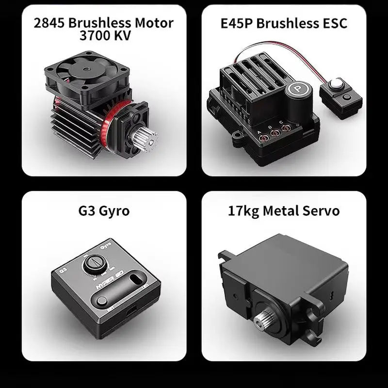 Jiusi RC Car With Gyro High Speed Drift