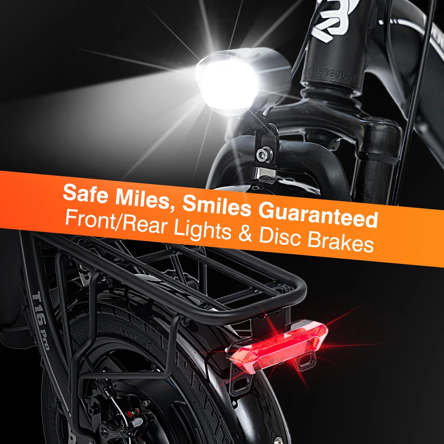 Bodywel Electric Bicycle Folding Aluminum Frame 250W