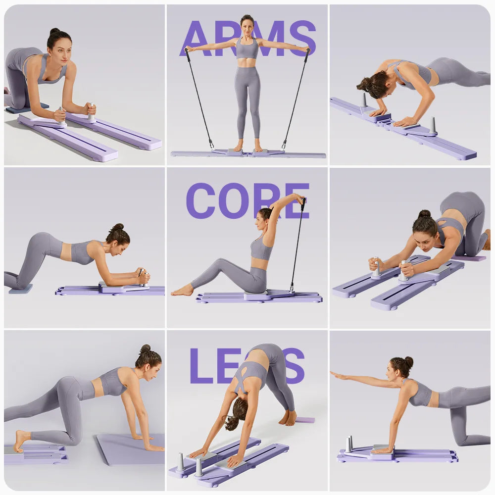 Cursor Fitness Abs And Ski Board 2-In-1 Core Trainer