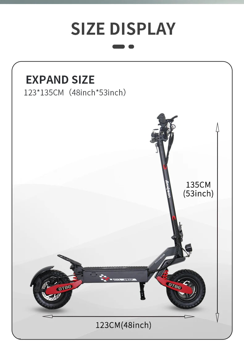 Arwibon Electric Scooter Foldable Aluminum Frame Pro Edition