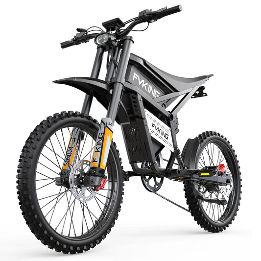 FVKING Electric Bike 2000W Peak Dual Battery Mountain